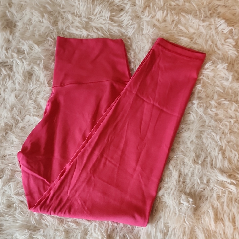OffLine By Aeria Vibrant Pink Leggings